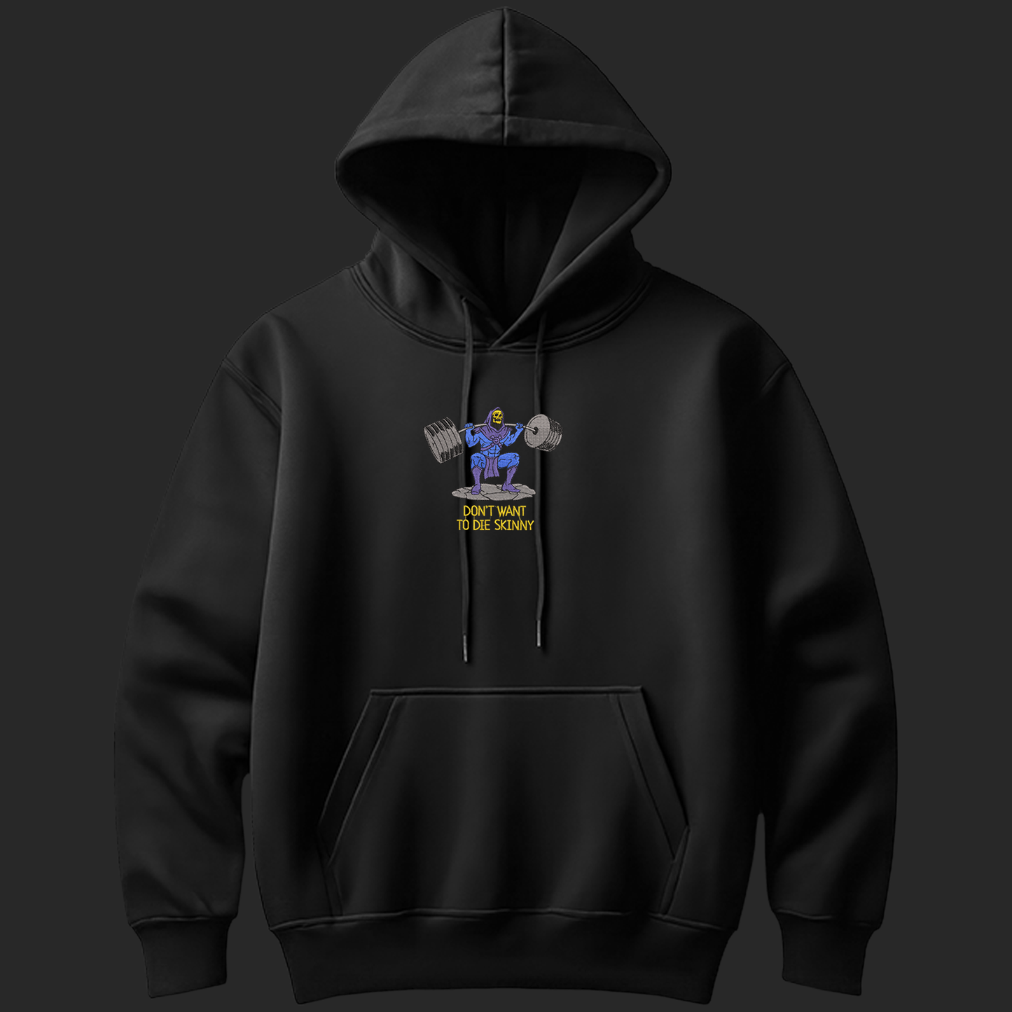 SKELETOR EMBROIDERY HOODIE