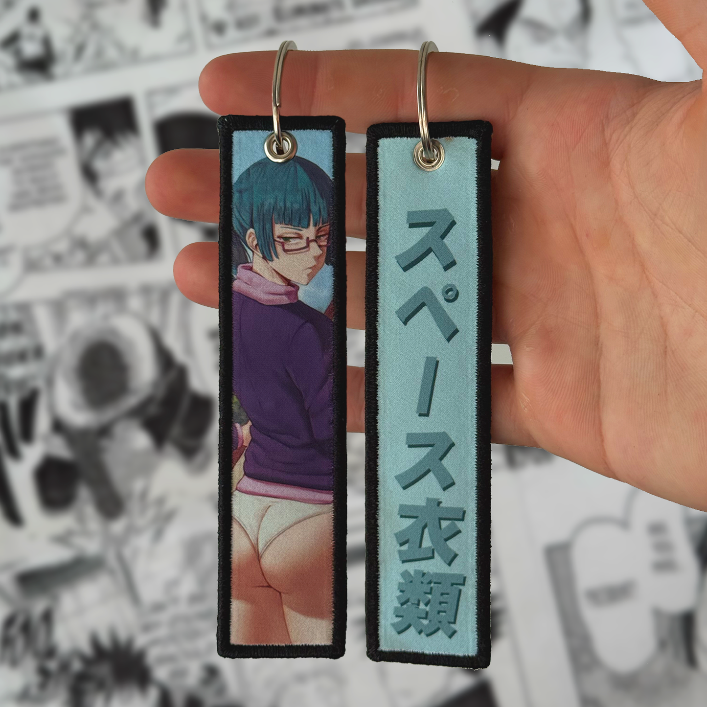 MAKI WAIFU JET TAG | KEYCHAIN